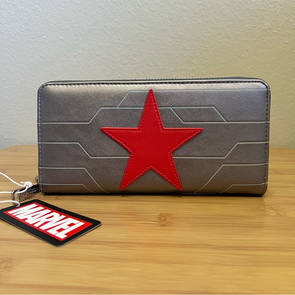 NWT - Loungefly Marvel Winter Soldier Wallet